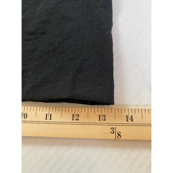 Zenobia Womens NWT Black Button Down Sleeveless Lined Jumpsuit with Belt Size 3X - Picture 12 of 12